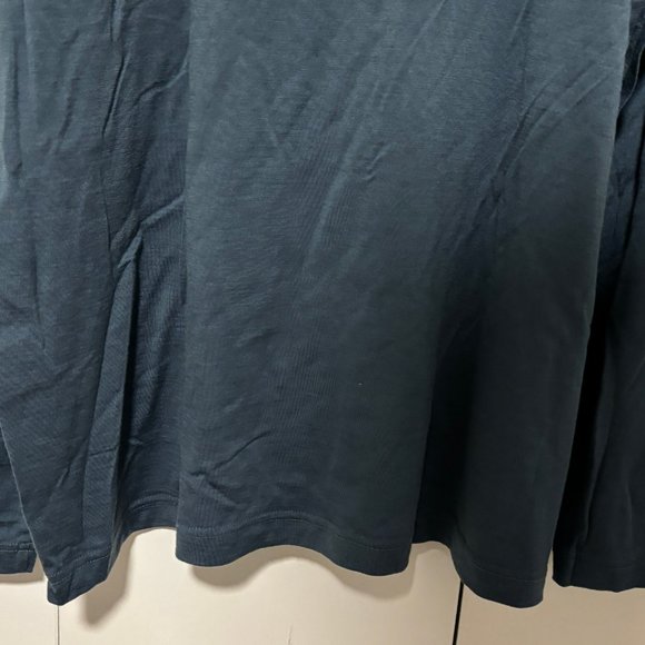 Untouched World Blue Wool Half Zip Long Sleeve Sweater- XL - Picture 8 of 8